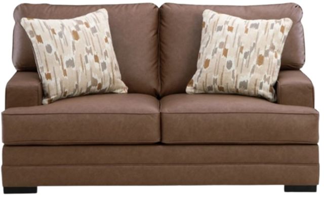 Benchcraft® VillaCourt Caramel Loveseat-1