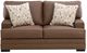 Benchcraft® VillaCourt Caramel Loveseat-1