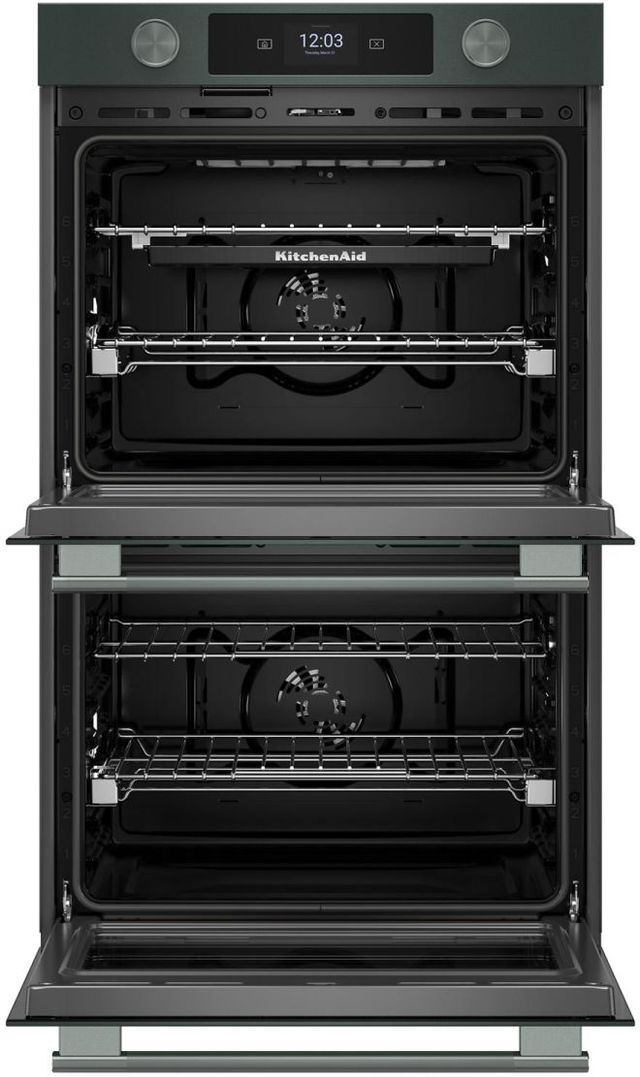 KitchenAid® 30" Juniper Smart Double Electric Wall Oven with Intelligent Cooking Camera-1