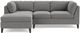 EQ3 Customizable Salema 2-Piece Left-Arm Facing Sofa Sectional and Chaise-2