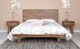 LH Home Gia Warm Pecan Queen Panel Bed-2