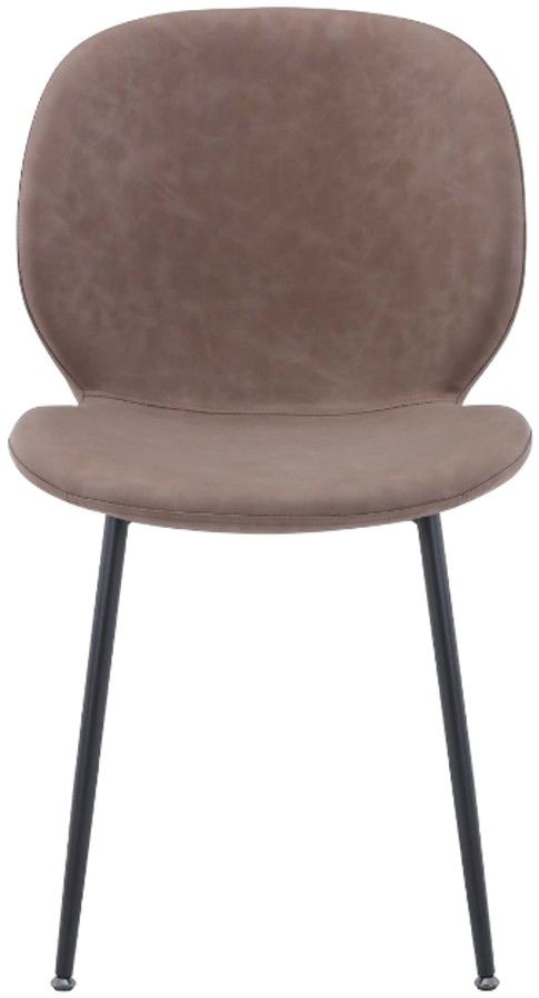 Jofran Inc. Prelude Wright Brown Upholstered Dining Side Chair-2