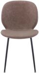 Jofran Inc. Prelude Wright Brown Upholstered Dining Side Chair-2