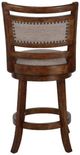 New Classic® Home Furnishings Aberdeen Brown Swivel Counter Stool-3