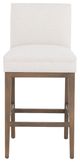 Fairfield® Customizable Entree Dining Straight Short Back Bar Stool-3