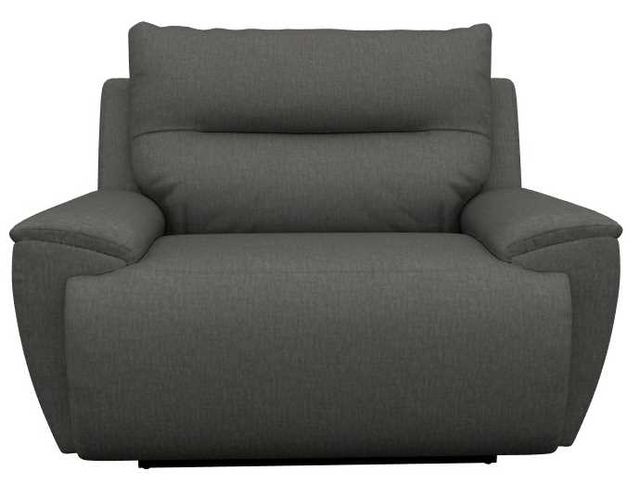 La-Z-Boy® Palmer Stone Power Reclining Chair and a Half with Headrest and Lumbar-1