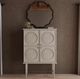 Bassett Mirror Davenport Gray Wall Mirror-2