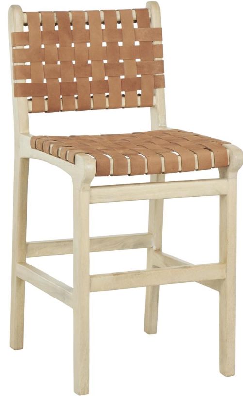Deco Marche Light Brown Bar Stool-0