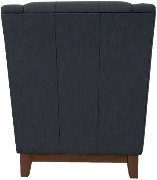 Best® Home Furnishings Customizable Mariko Leather Club Chair with Dark Walnut Legs-4