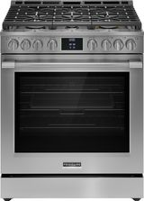 Frigidaire® Professional 30" Smudge-Proof® Stainless Steel Slide In Gas Range