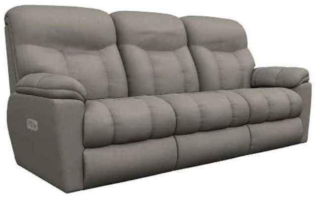 La-Z-Boy® Morrison Fog Power Reclining Sofa with Headrest and Lumbar-0