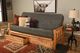Kodiak Furniture Lodge Marmont Thunder/Natural Full Storage Futon with Mattress-4