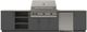 Urban Bonfire® Ridge 42 141" Anthracite Outdoor Kitchen-0