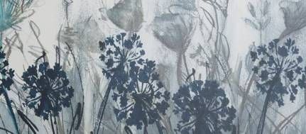 Stylecraft Dark Blue/Gray/Light Gray Wall Art-1
