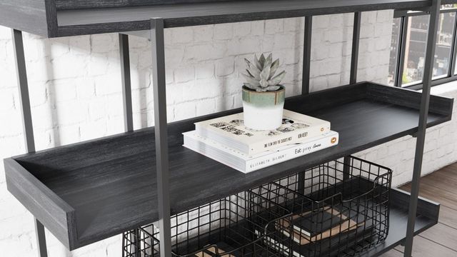Signature Design by Ashley® Yarlow Black Bookshelf-4