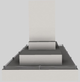 Vent-A-Hood® 54" Stainless Steel Contemporary Island Range Hood-1