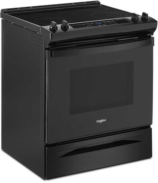 Whirlpool® 30" Black Freestanding Electric Range-3