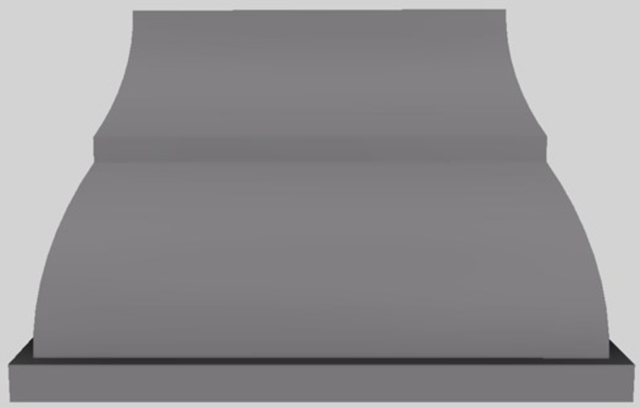 Vent-A-Hood® Designer Series 48" Gunsmoke Island Range Hood-0