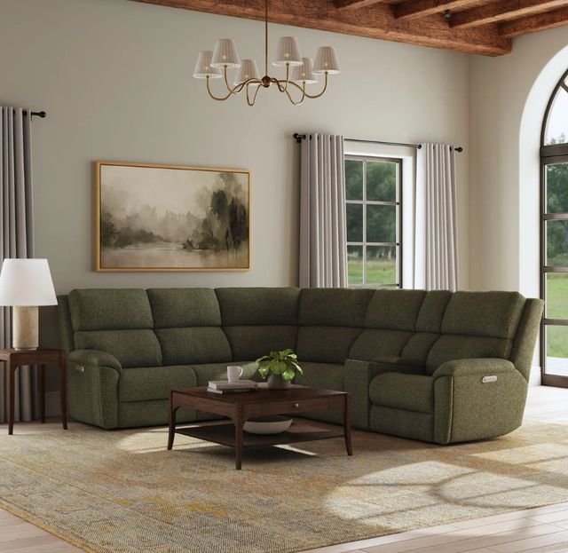 Flexsteel® Customizable Porter Power Reclining Sectional-1