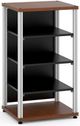Salamander Designs® Synergy Single 40 AV Cabinet-Dark Cherry/Aluminum-0