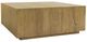 Classic Home Layne Light Brown 42" Square Coffee Table-0
