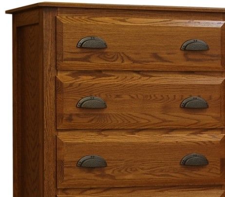 Wolfcraft Furniture Summit Brown 5-Drawer Chest -2