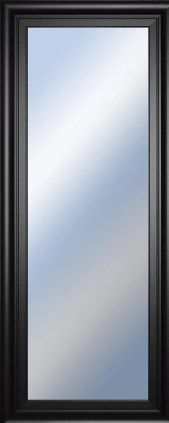 Classy Art Black Decorative Framed Print Wall Mirror-1