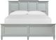 Magnussen Home® Glenbrook Pebble Complete King Panel Bed-2