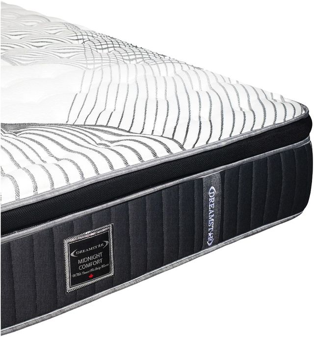 Dreamstar Bedding Luxury Collection Midnight Comfort 13.5" Hybrid Medium Euro Top California King Mattress in a Box-2