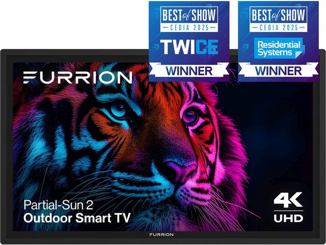 Furrion® Aurora Partial-Sun 2 65" 4K LED Outdoor Smart TV-1