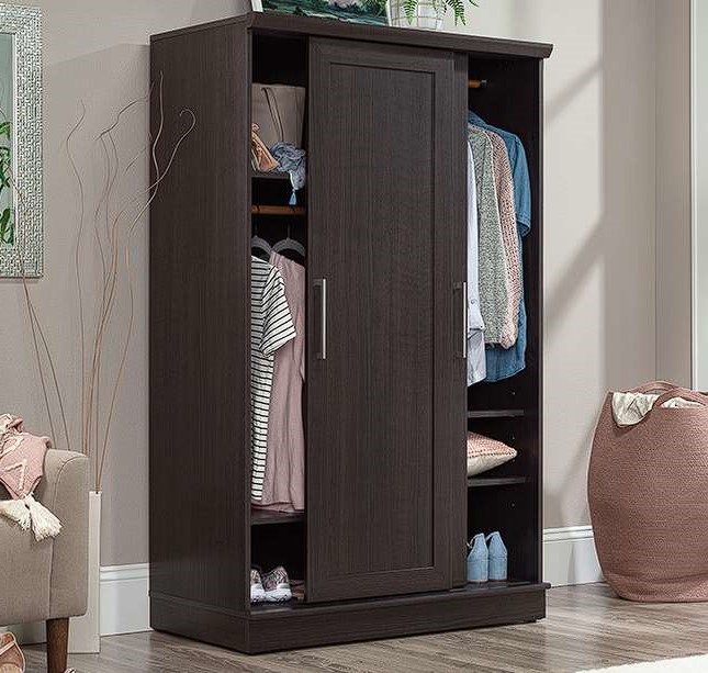 Sauder® HomePlus Dakota Oak® Sliding Door Wardrobe Cabinet | Big