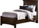 Vaughan-Bassett Bonanza Merlot Full Mansion Storage Bed-0