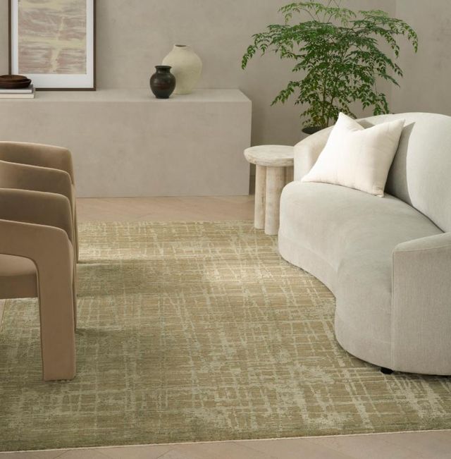 Nourison Home™ CK090 Latitude Green 5'x8' Area Rug-2