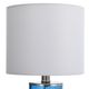 Stylecraft Clear Blue Table Lamp-3