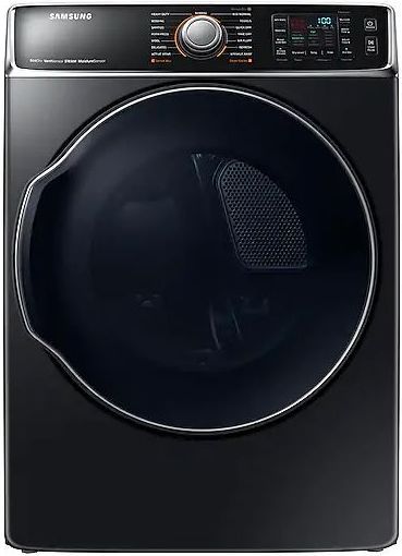 Samsung 9.5 Cu. Ft. Fingerprint Resistant Black Stainless Steel Electric Dryer-0