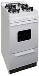 Premier 20" White Freestanding Gas Range-0