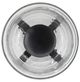 A & B Home Black/Clear Large Candle Holder-3