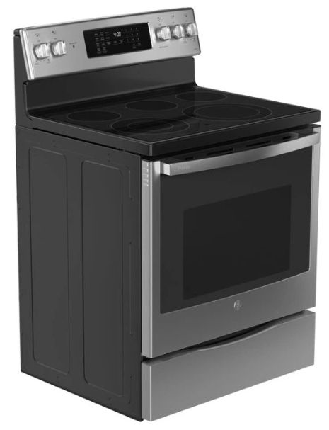 GE Profile™ 30" Fingerprint Resistant Stainless Freestanding Electric Range-2