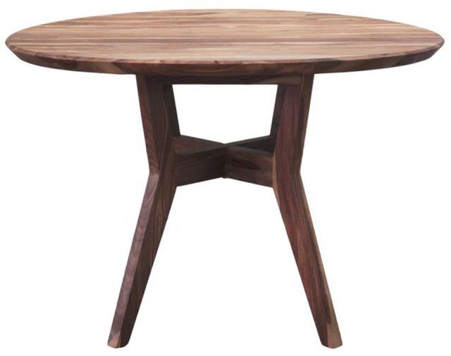 Porter International Designs Urban Brown Round Dining Table-1