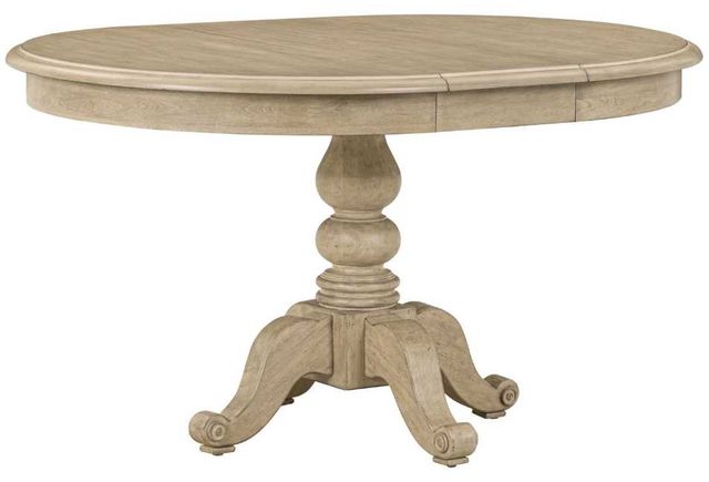 Liberty Furniture Summer House 5-Piece Sand Dune Pedestal Table Set-2