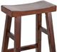 Sunny Designs™ Santa Fe Saddle Dark Chocolate 30" Stool-3