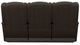 La-Z-Boy® Pinnacle Umber Leather Manual Wall Reclining Sofa-4