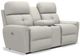 La-Z-Boy® Douglas Pearl Power Reclining Loveseat with Headrest and Console-1