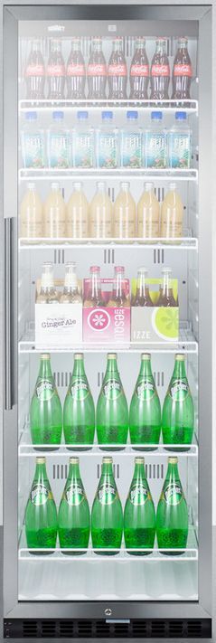 Summit® Commercial Series 12.6 Cu. Ft. Stainless Steel Beverage Center-2