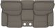 La-Z-Boy® Brooks Granite Reclining Loveseat-1