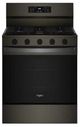 Whirlpool® 30" Black Stainless Steel Freestanding Gas Range-0