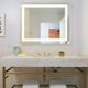 Seura® Allegro Design 42"W x 36"H Lighted Vanity Mirror-2