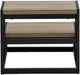 Monarch Specialties Inc. Black/Dark Taupe Step Stool-4