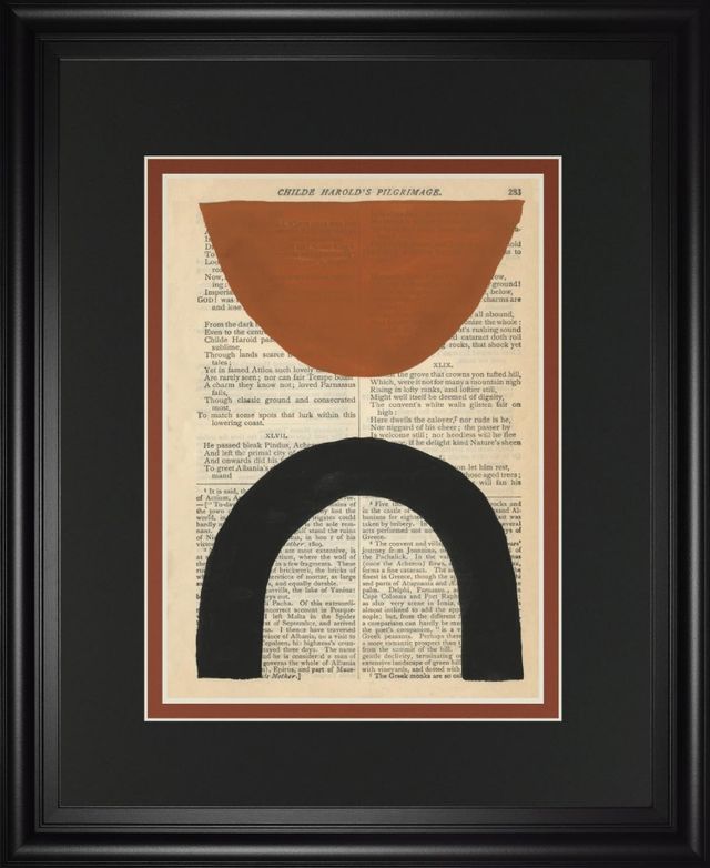 Classy Living Renee W. Stramel Modern Prose I 34"W Wall Art-0