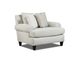 Fusion Furniture Hogan Cotton Gray Chair and a Half-0